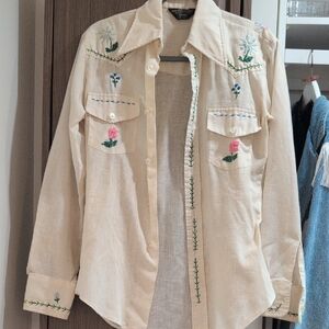 Towncraft Cream Tapered Shirt